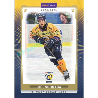 2024/25 Goal Cards Maxa liga 1. série #ZLI-09 Jiří Suhrada