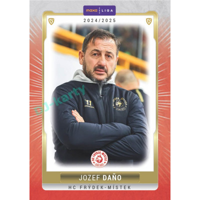 2024/25 Goal Cards Maxa liga 1. série #FMI-25 Josef Daňo