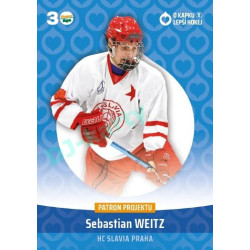 2022/23 Goal cards Chance Liga O kapku lepší hokej #KN-01 Sebastian Weitz
