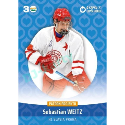 2022/23 Goal cards Chance Liga O kapku lepší hokej #KN-01 Sebastian Weitz