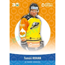 2022/23 Goal cards Chance Liga O kapku lepší hokej #KN-08 Tomáš Rohan
