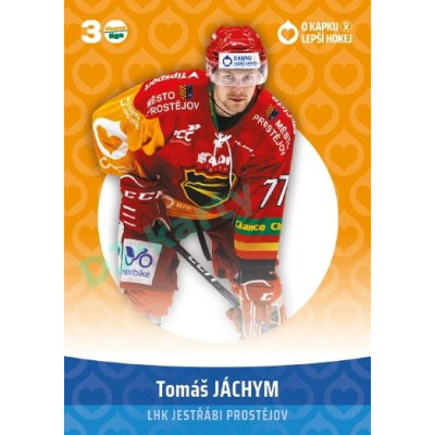 2022/23 Goal cards Chance Liga O kapku lepší hokej #KN-10 Tomáš Jáchym