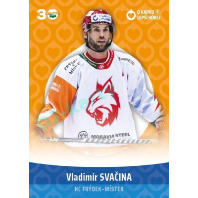 2022/23 Goal cards Chance Liga O kapku lepší hokej #KN-17 Vladimír Svačina