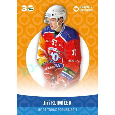 2022/23 Goal cards Chance Liga O kapku lepší hokej #KN-20 Jiří Klimíček