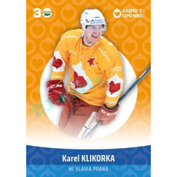2022/23 Goal cards Chance Liga O kapku lepší hokej #KN-03 Karel Klikorka