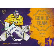 2024/25 Goal Cards Maxa liga 1. série #GT-30 Daniel Huf Goalie Team