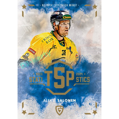 2024/25 Goal Cards Maxa liga 1. série #TOP-07 Aleksi Salonen Statistic