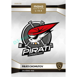 2024/25 Goal Cards Maxa liga 1. série #C-14 Piráti Chomutov Club Logo