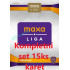 2024/25 Goal Cards Maxa liga 1. série kompletní set Club Logo 15ks karet