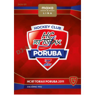2024/25 Goal Cards Maxa liga 1. série #C-01 HC Poruba 2011 Club Logo