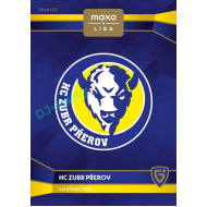 2024/25 Goal Cards Maxa liga 1. série #C-07 HC Zubr Přerov Club Logo