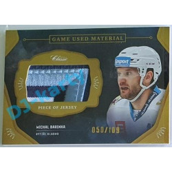 2020/21 OFS 1.série Michal Barinka #GUM-MBA 50/109 Game Used Material