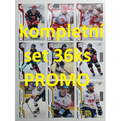 2022/23 Sportzoo ELH 1. série kompletní set PROMO karet - 36ks