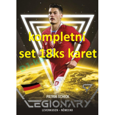 2024 Sportzoo HRDÍ LVI kompletní set 18ks Ledionary