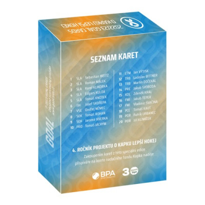 2022/23 Goal cards Chance Liga O kapku lepší hokej box