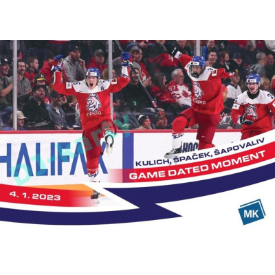 2023 MK reprezentace #130 Jiří Kulich / David Špaček / Matyáš Šapovaliv