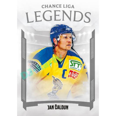 2023/24 Goal cards Chance Liga 1. série #LL-CAJ Jan Čaloun Legends