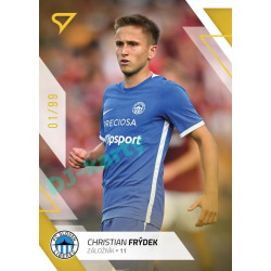 2022/23 Sportzoo Fortuna Liga 1. série #111 Christian Frýdek Gold xx/99