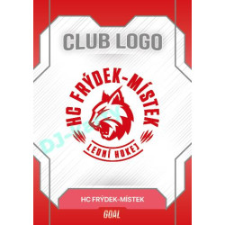 2023/24 Goal cards Chance Liga 1. série #CL-09 HC FRÝDEK-MÍSTEK Club Logo