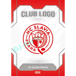 2023/24 Goal cards Chance Liga 1. série #CL-10 HC SLAVIA PRAHA Club Logo