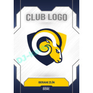 2023/24 Goal cards Chance Liga 1. série #CL-01 BERANI ZLÍN Club Logo