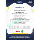 2023/24 Goal cards Chance Liga 1. série #CL-01 BERANI ZLÍN Club Logo