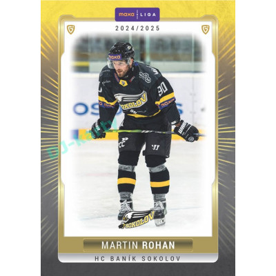 2024/25 Goal Cards Maxa liga 1. série #SOK-06 Martin Rohan