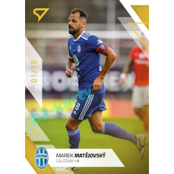 2022/23 Sportzoo Fortuna Liga 1. série #086 Marek Matějovský Gold xx/99