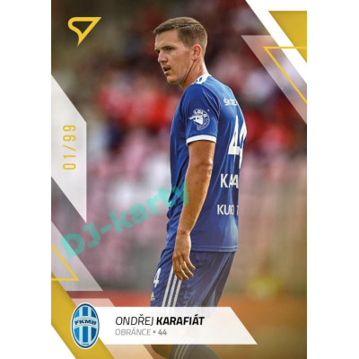 2022/23 Sportzoo Fortuna Liga 1. série #080 Ondřej Karafiát Gold xx/99