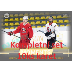 2023/24 Goal cards Chance Liga 2. série kompletní set 10ks Moments
