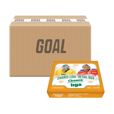 2022/23 Goal cards Chance Liga 2. série Retail CASE - 10x box