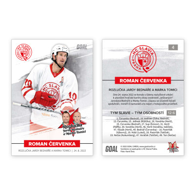 2022 Goal Cards Rozlučka Jardy Bednáře a Marka Tomici box - kompletní set 46ks karet