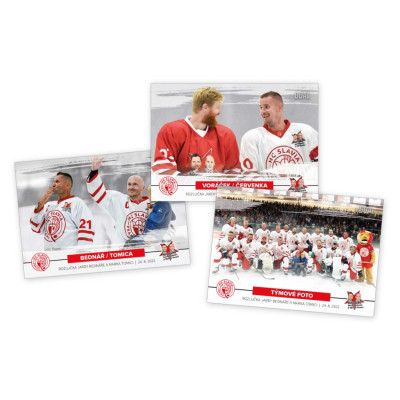 2022 Goal Cards Rozlučka Jardy Bednáře a Marka Tomici box - kompletní set 46ks karet