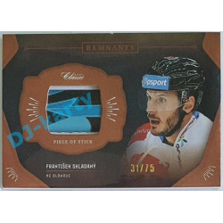 2020/21 OFS 1. série František Skladaný #RPS-FSK 31/75 Game Used Remnants