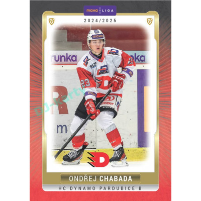 2024/25 Goal Cards Maxa liga 1. série #PCE-04 Ondřej Chabada