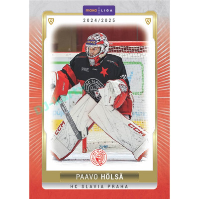2024/25 Goal Cards Maxa liga 1. série #SLA-02 Paavo Hölsä Parallel 1of15