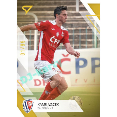 2022/23 Sportzoo Fortuna Liga 1. série #136 Kamil Vacek Gold xx/99