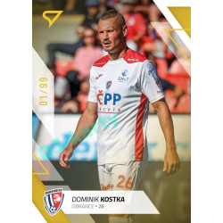 2022/23 Sportzoo Fortuna Liga 1. série #129 Dominik Kostka Gold xx/99