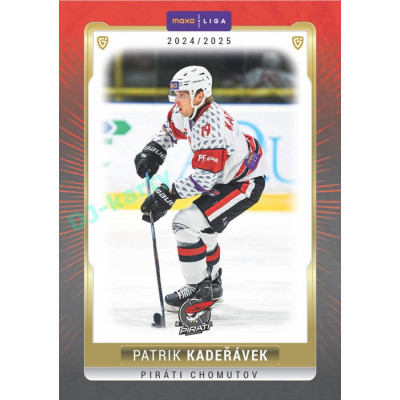 2024/25 Goal Cards Maxa liga 1. série #CHOM-03 Patrik Kadeřávek