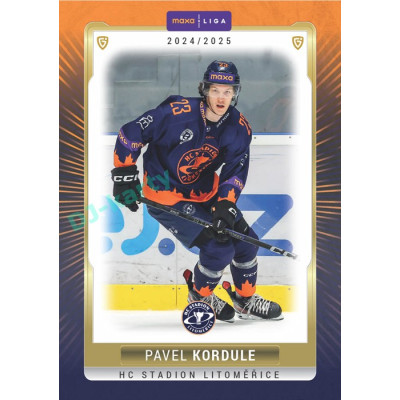 2024/25 Goal Cards Maxa liga 1. série #LIT-17 Pavel Kordule