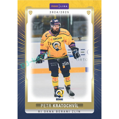 2024/25 Goal Cards Maxa liga 1. série #ZLI-24 Petr Kratochvil