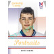 2023/24 Legendary Cards Hlinka Gretzky Cup Young Lions #P-12 Matyáš Humeník Portréty