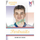 2023/24 Legendary Cards Hlinka Gretzky Cup Young Lions #P-13 Maxmilián Curran Portréty