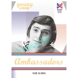 2023/24 Legendary Cards Hlinka Gretzky Cup Young Lions #A-1 Ivan Hlinka Ambassadors