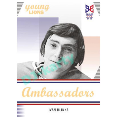 2023/24 Legendary Cards Hlinka Gretzky Cup Young Lions #A-1 Ivan Hlinka Ambassadors