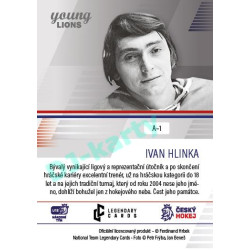 2023/24 Legendary Cards Hlinka Gretzky Cup Young Lions #A-1 Ivan Hlinka Ambassadors