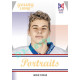 2023/24 Legendary Cards Hlinka Gretzky Cup Young Lions #P-04 Jakub Fibigr Portréty