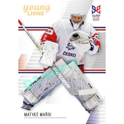 2023/24 Legendary Cards Hlinka Gretzky Cup Young Lions #01 Matyáš Mařík