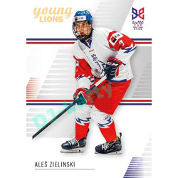 2023/24 Legendary Cards Hlinka Gretzky Cup Young Lions #09 Aleš Zielinski