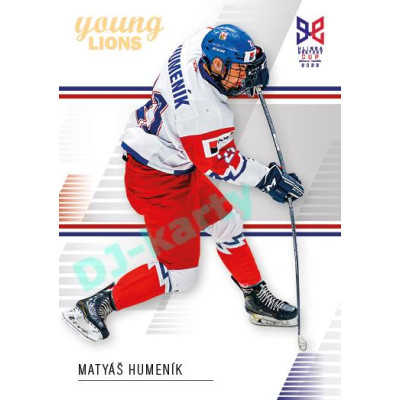 2023/24 Legendary Cards Hlinka Gretzky Cup Young Lions #12 Matyáš Humeník
